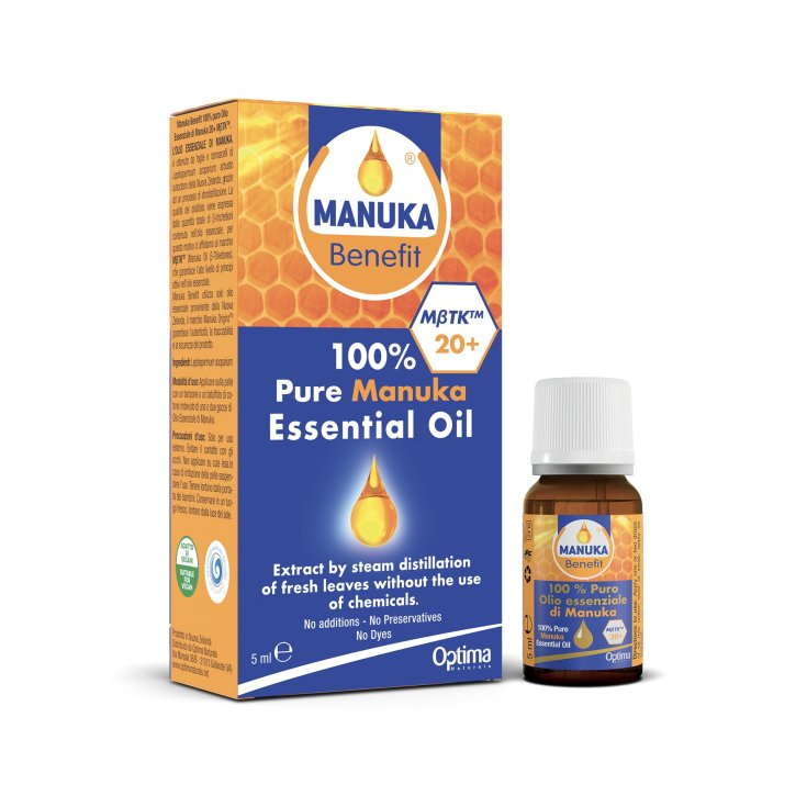 Reines ätherisches Manuka-Öl 100 % Manuka Benefit® Optima Naturals 5 ml