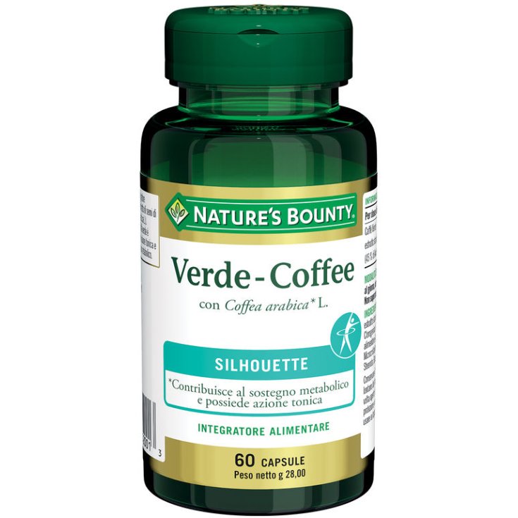 Nature's Bounty Verde-Coffee Nahrungsergänzungsmittel 60 Kapseln