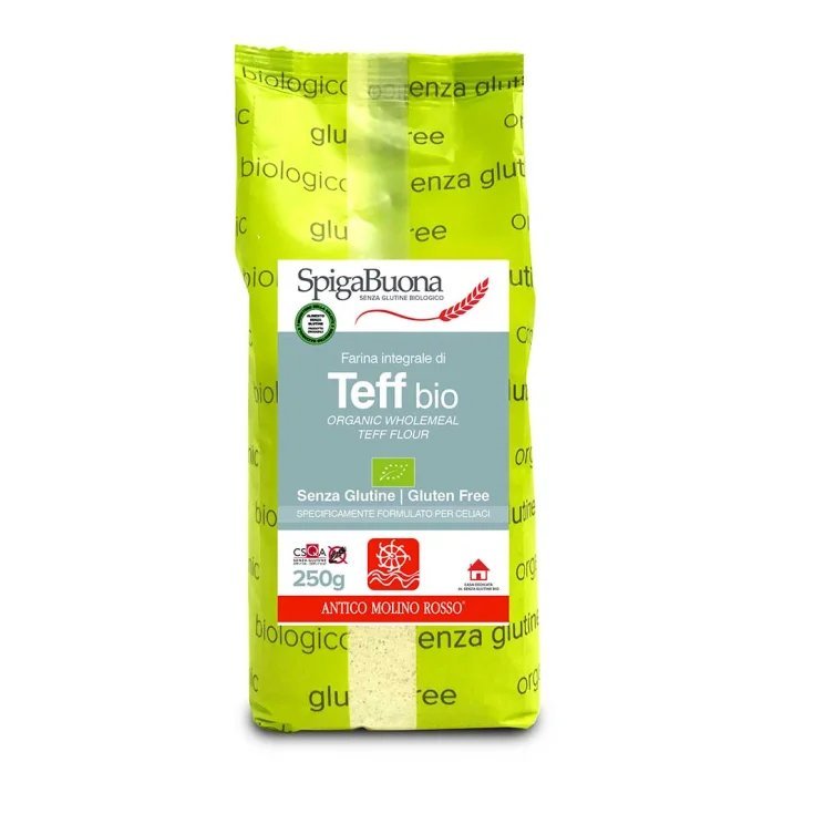 SpigaBuona Bio Vollkorn Teffmehl glutenfrei 250g