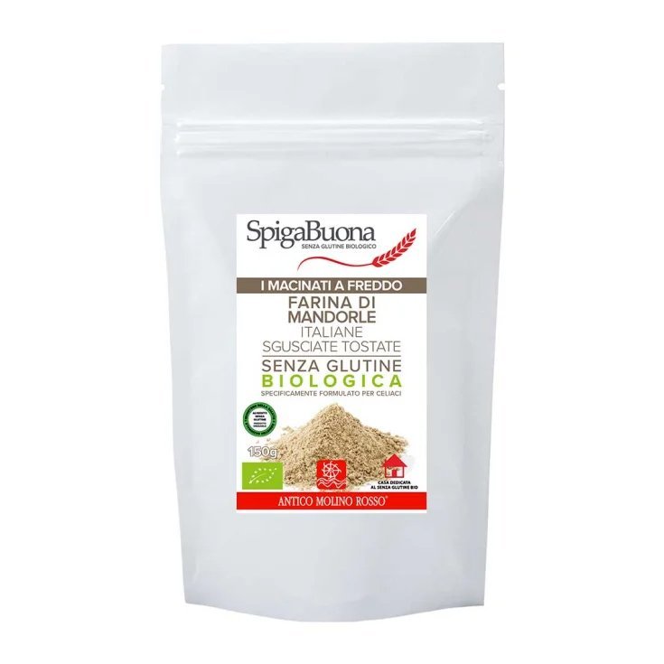 SpigaBuona Vollkorn geröstetes italienisches Mandelmehl glutenfrei 150g