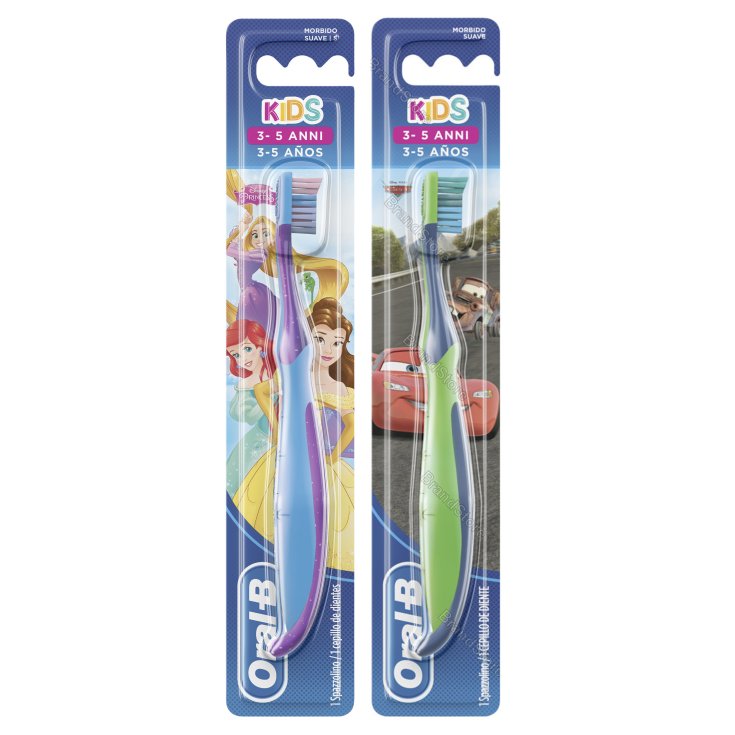 Oral-B® Kids Princesses or Cars Handzahnbürste 3-5 Jahre