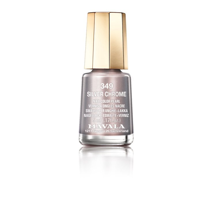 Mavala Nagellack 349 Silber Chrom 5ml