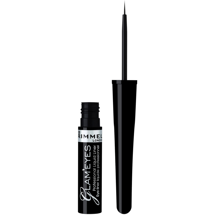 RIMMEL EYE LINER LIQ 001 SCHWARZ