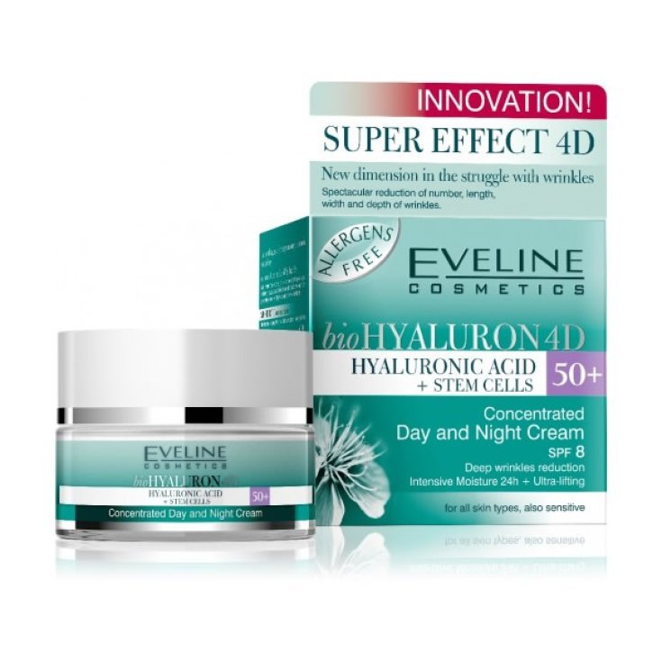 Eveline Biohyaluronic 4D Konzentrierte Tages- und Nachtcreme 50+ 50ml