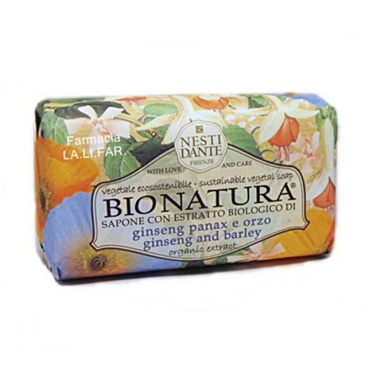 Nesti Dante Bio Natura Ginseng und Gerstenseife 250g