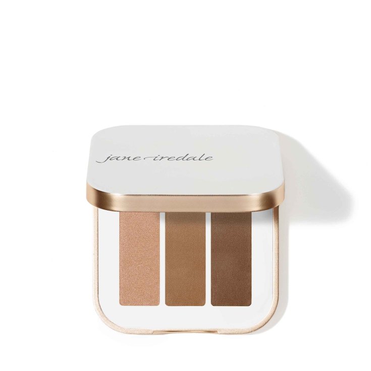 Jane Iredale Pure Pressed Eye Shadow Triple Cognac Triple