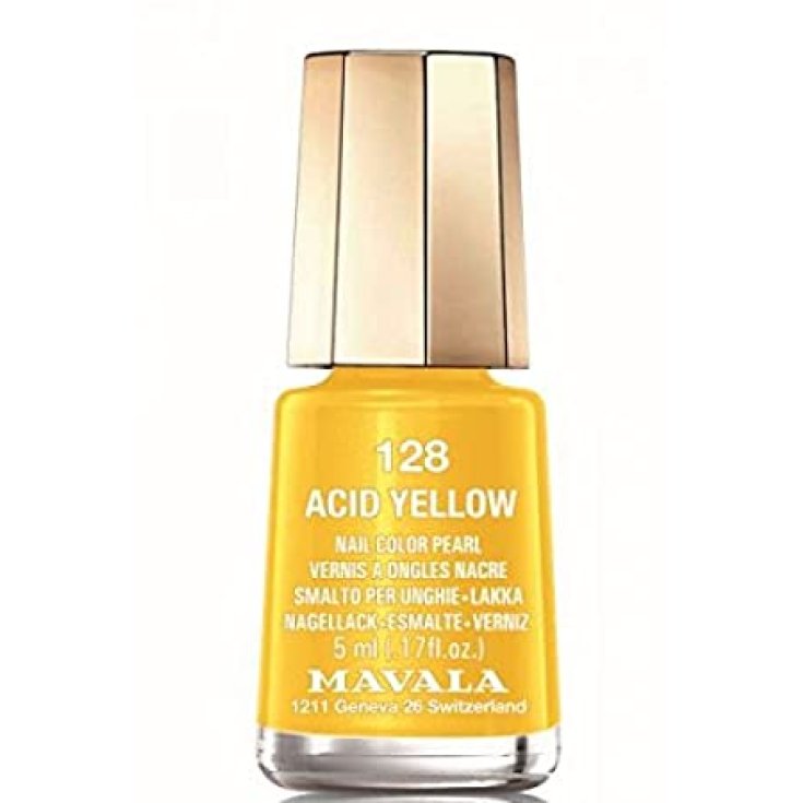 Mavala Nagellack 128 Acid Yellow 5ml