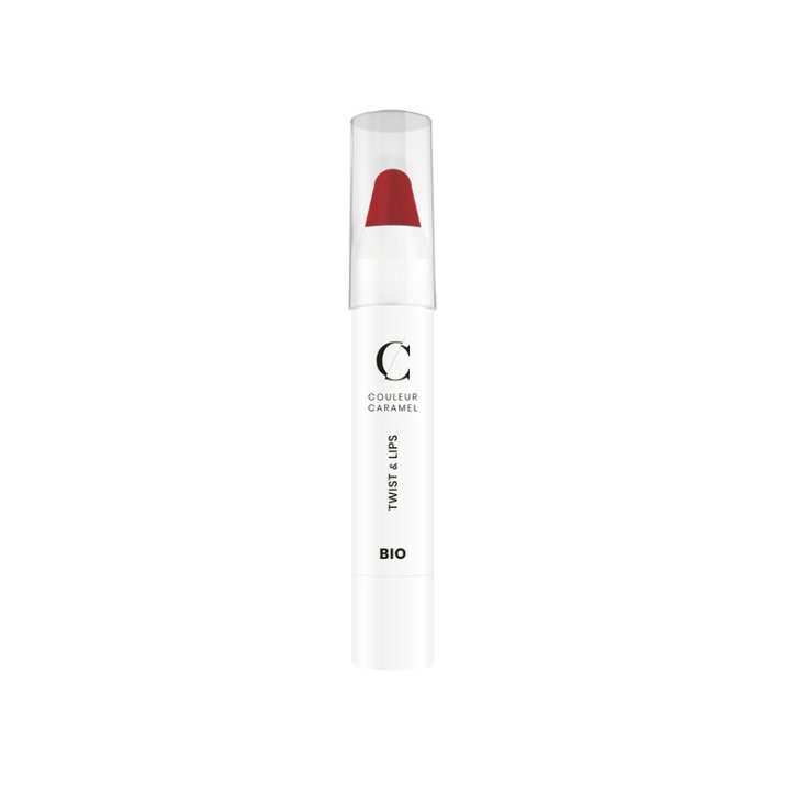 Couleur Caramel Lippenstift Twist And Lips 405 Mattrot