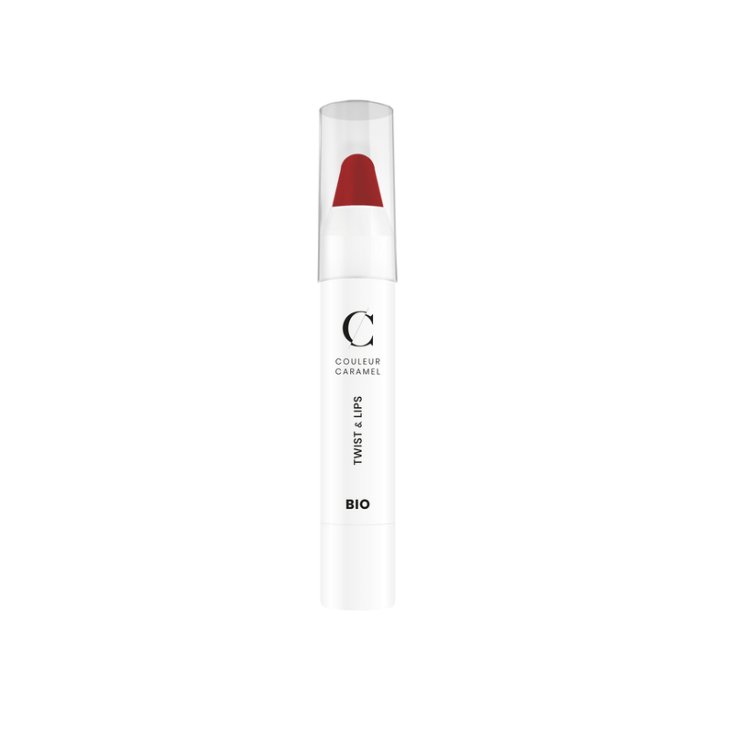 Couleur Caramel Lippenstift Twist And Lips 407 Rouge Glossy