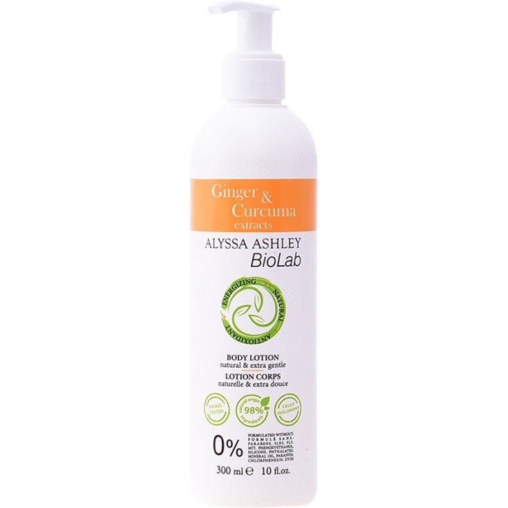 Alyssa Ashley Biolab Ingwer-Kurkuma-Körperlotion 300 ml