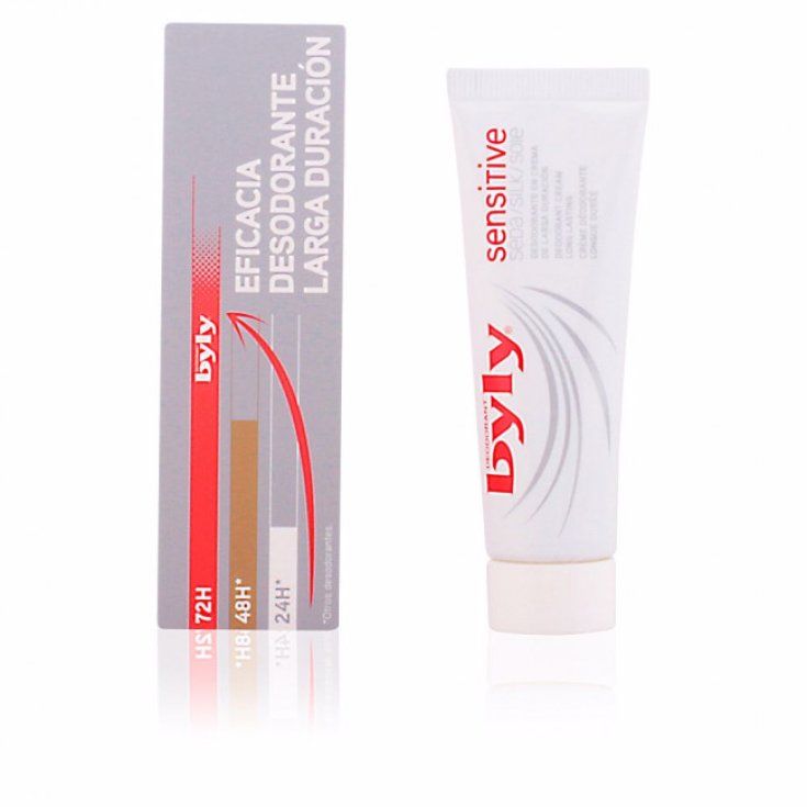 Byly Sensitive lang anhaltende Deodorant-Creme 25 ml