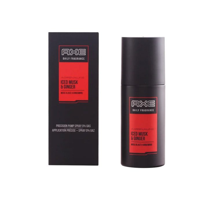 Axe Daily Frangance Iced Moschus und Ingwer Spray 100ml
