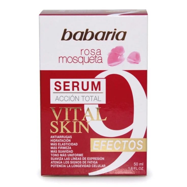 Babaria Rosa Mosqueta Vitales Hautserum Total Action Anti-Falten 50ml