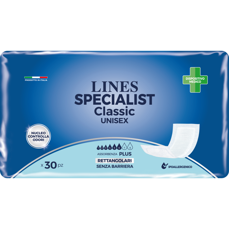 Lines Specialist Classic Rechteckig PLUS ohne Barriere 30 Stück