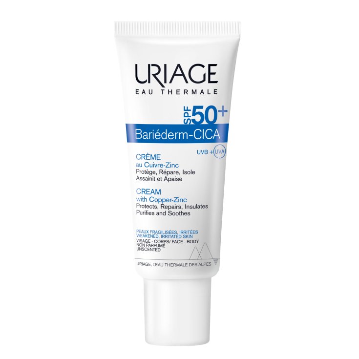 Bariéderm Cica-Creme Spf50 + Mit Cu-Zn Uriage 40ml
