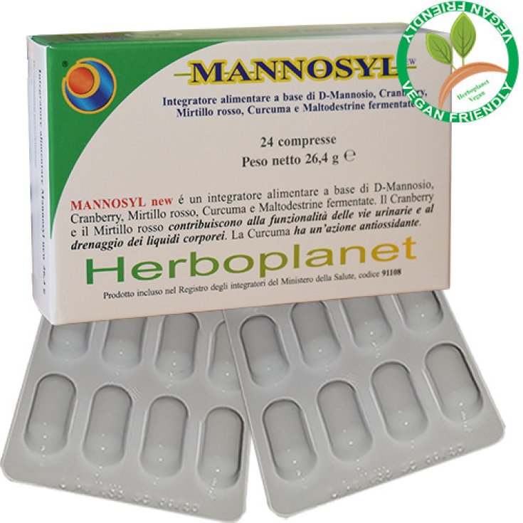 Mannosyl New Herboplanet 24 Tabletten