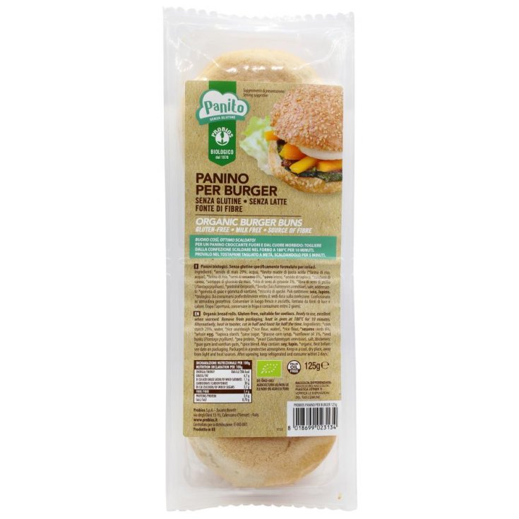 Panito Sandwich für Burger Probios 2x62,5g