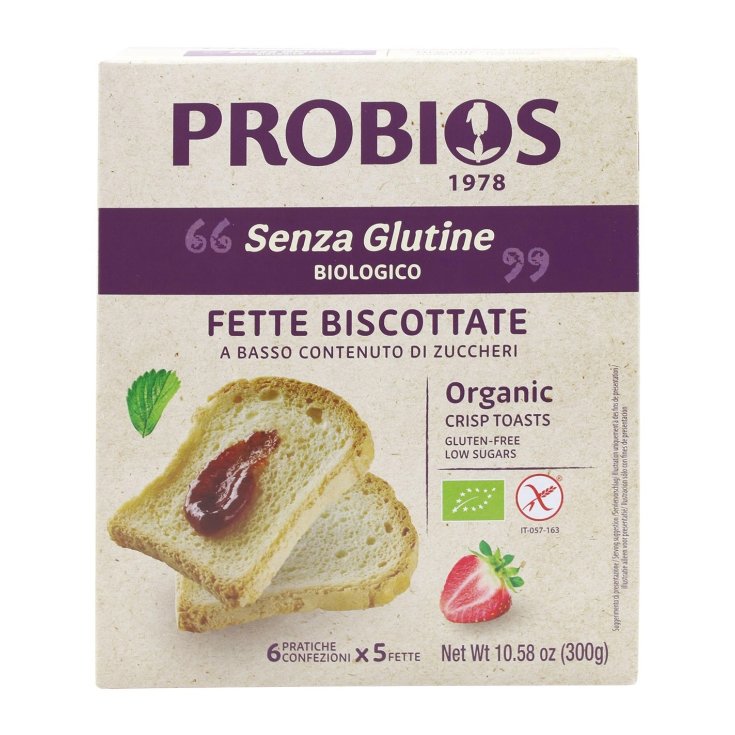 Reis & Reiszwieback mit Sonnenblumenöl Glutenfrei Probios 300g (6x50g)