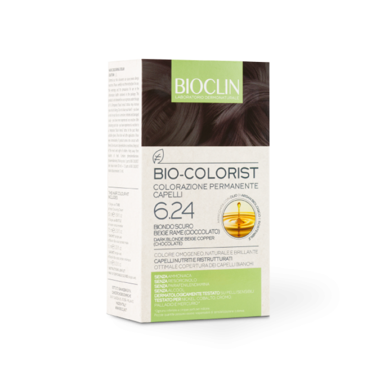 Bio-Colorist 6.24 Dunkelblond Beige Kupfer Bioclin