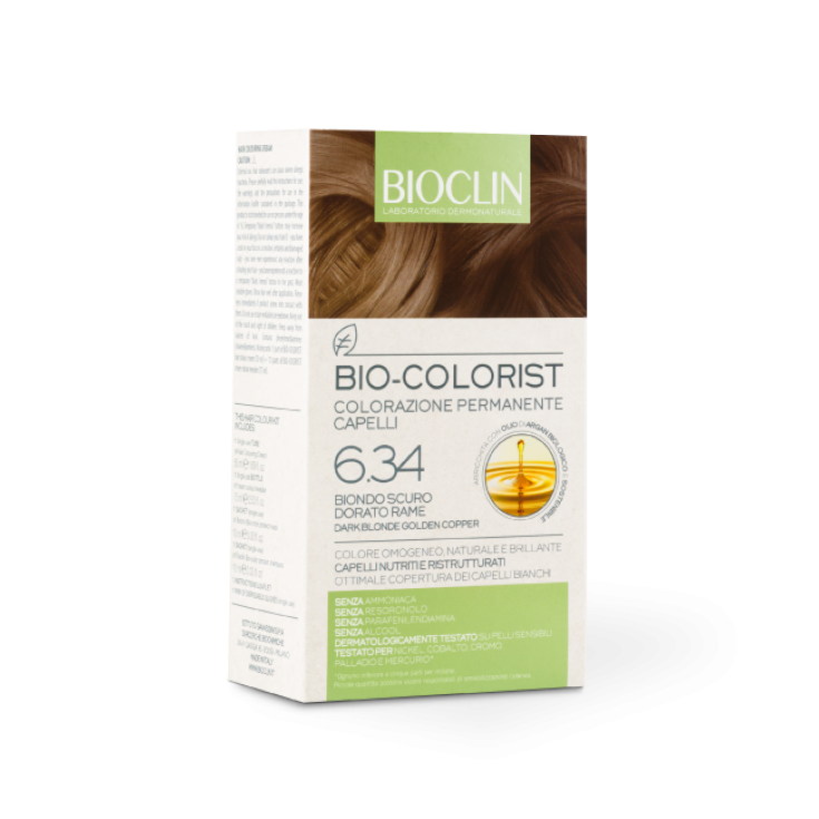 BIO-COLORIST 6.34 Dunkelgoldenes Kupferblond Bioclin