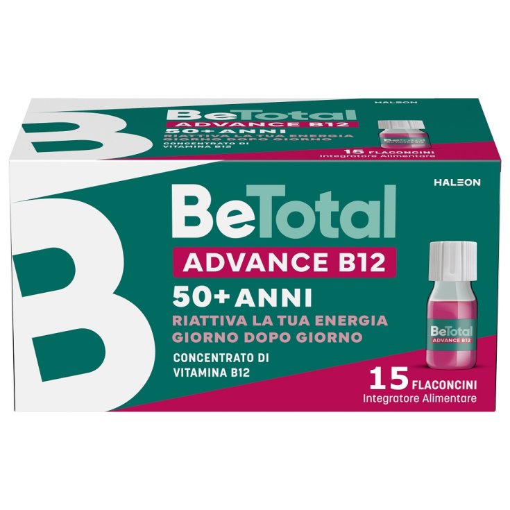 Be-Total Advance B12 Nahrungsergänzungsmittel 15 Fläschchen