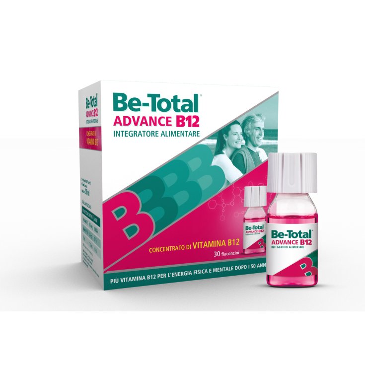 Be-Total Advance B12 Nahrungsergänzungsmittel 30 Fläschchen
