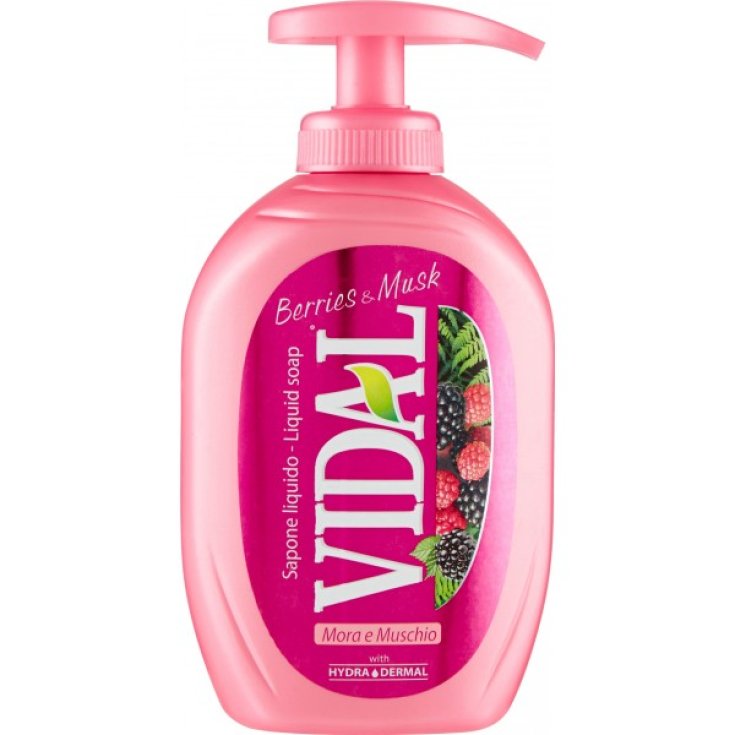 Vidal Flüssigseife Brombeere und Moschus 300ml