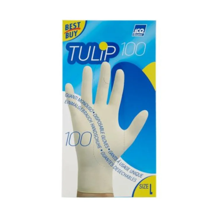 TULIP 100 EINWEGHANDSCHUHE MIS L