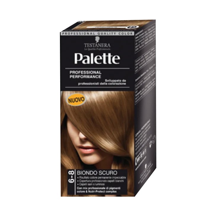 6-8 DUNKLE BLONDE KOPFPALETTE