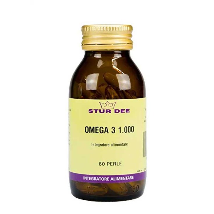 Stur Dee Omega 3 1.000 mg Nahrungsergänzungsmittel 60 Perlen