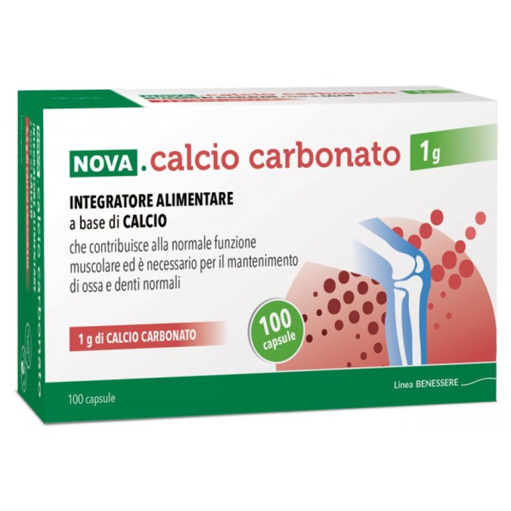 Calciumcarbonat Nahrungsergänzungsmittel 100 Kapseln