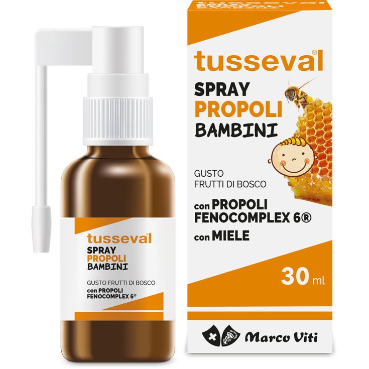 Tusseval Spray Propolis Kinder Marco Viti 30ml