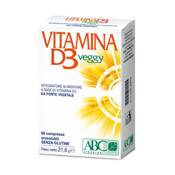 Vitamin D3 Veggy Nahrungsergänzungsmittel 60 Schmelztabletten