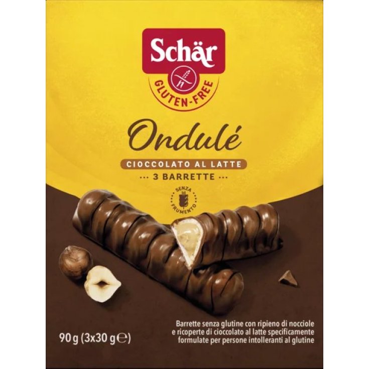 Schar Ondulè Glutenfreie Tafelschokolade 3x30g