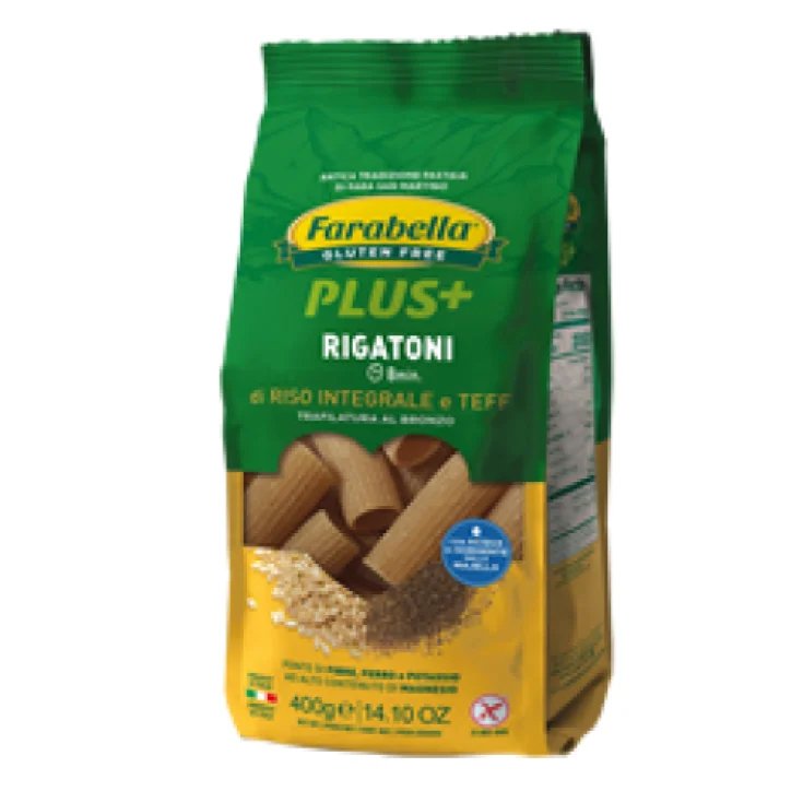 Farabella Plus + Rigatoni brauner Reis und Teff glutenfrei 300g