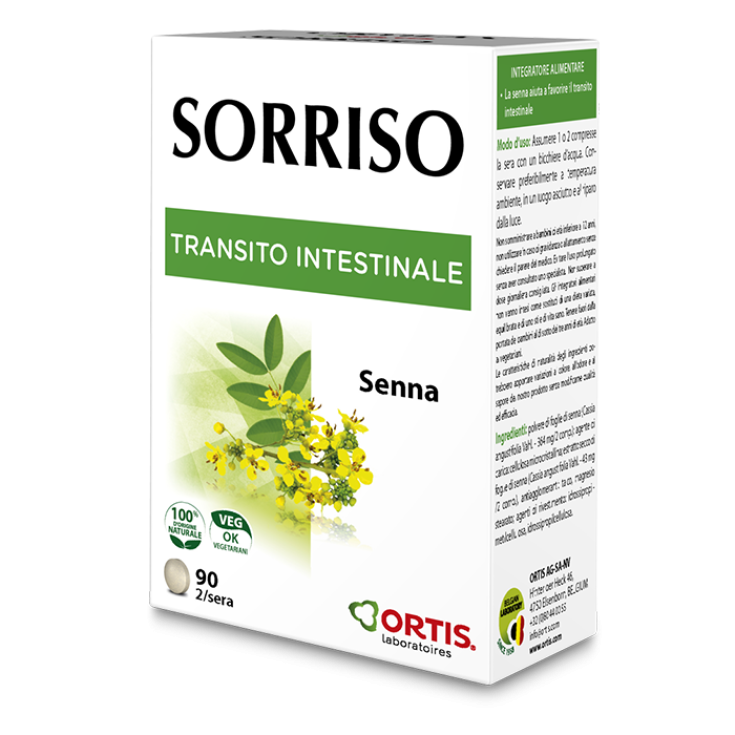 Ortis Sorriso Intestinal Transit 90 Tabletten