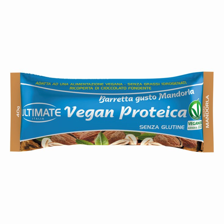 Ultimate Vegan Protein Almond Taste Bar Glutenfrei 40g