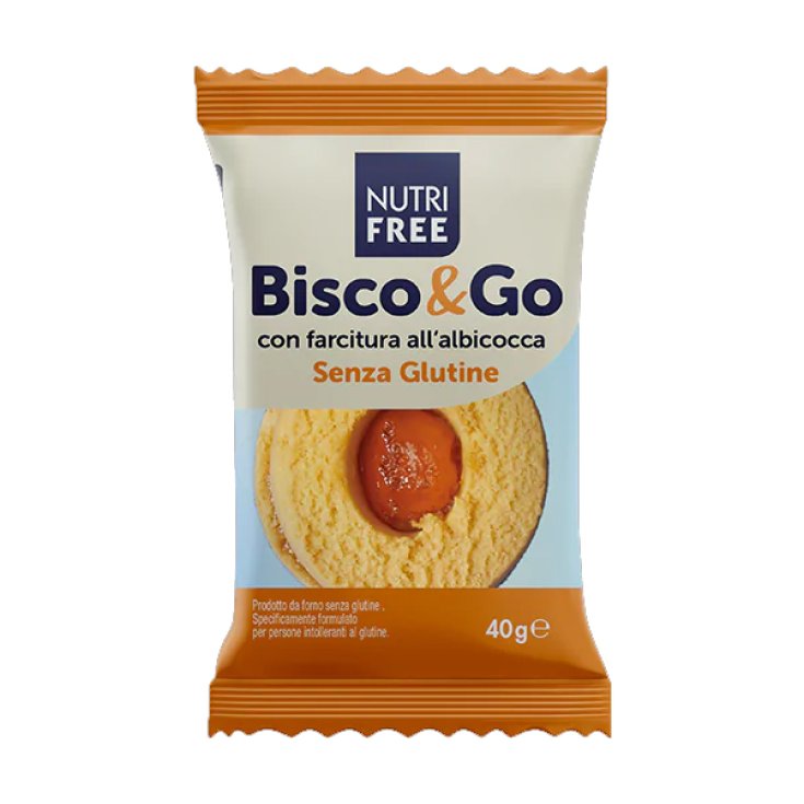 Nutrifree Bisco & Go Geschmack Aprikose 40g