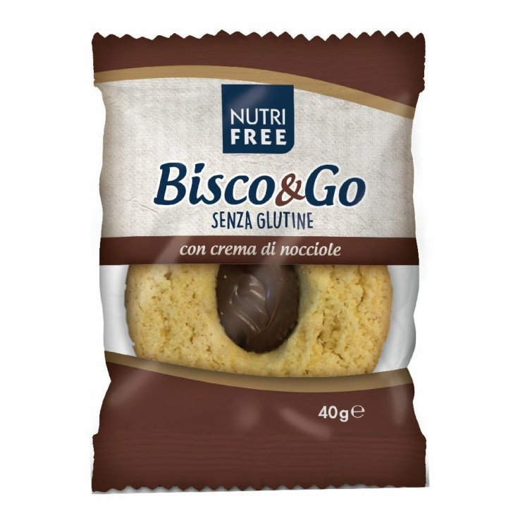 Nutrifree Bisco & Go Glutenfreie Haselnusscreme 40g