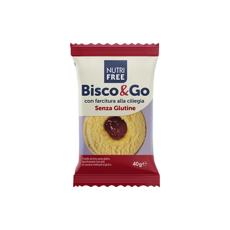 Nutrifree Bisco & Go Kirsche Glutenfrei 40g