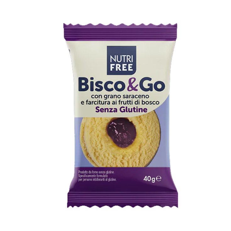 Nutrifree Bisco & Go Beeren 40g