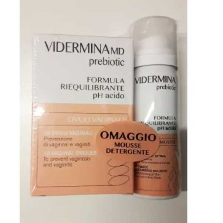 Vidermina Präbiotikum 10 Eizellen + Mousse 50ml