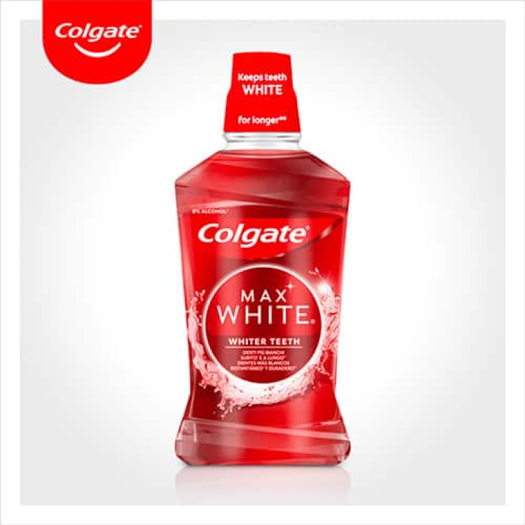 Colgate Max White Mundspülung 2x500ml