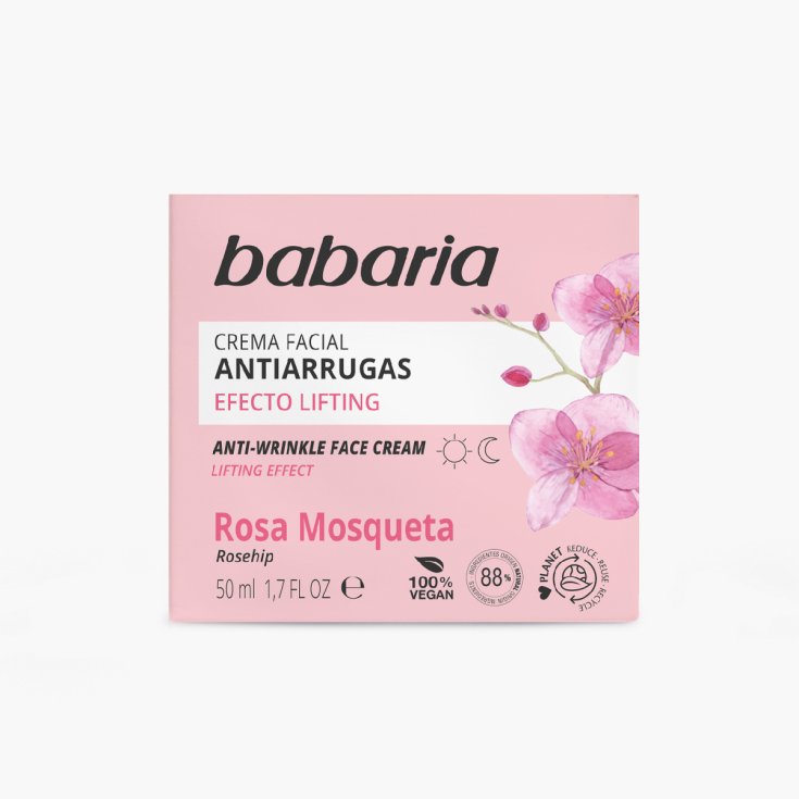 Babaria Gesichtscreme Hagebuttenöl Anti Wrin