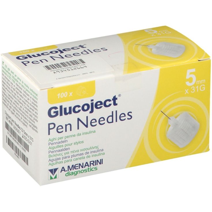 A. Menarini Glucojet Pen-Nadeln Pen-Nadeln 5 mm G31 100 Stück