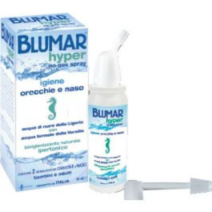 Air Liquide Medical Blumar Hyper Spray Hydroionische Lösung ohne Gas 50 ml
