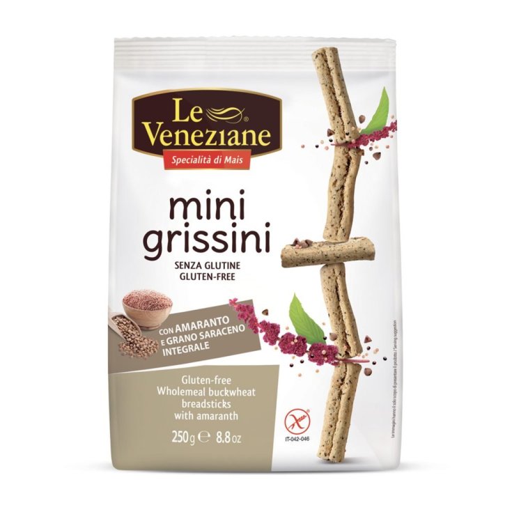 Le Veneziane Minigrissini Amaranth und Buchweizen 250g