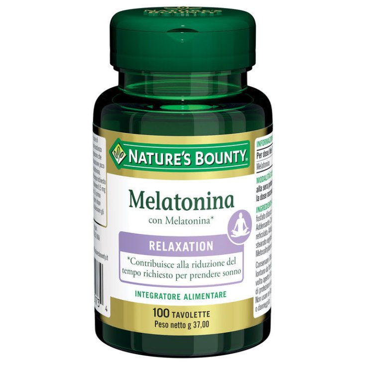 Nature's Bounty Melatonin Nahrungsergänzungsmittel 100 Tabletten