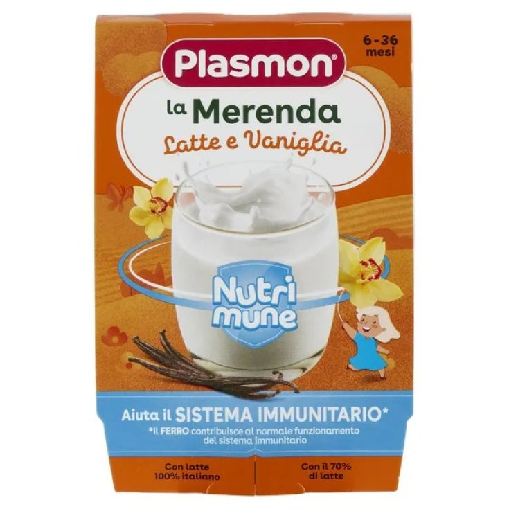 Plasmon Latte Vanille als 2x120g