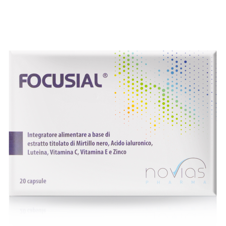 Focusial Therapeutic Innovations Nahrungsergänzungsmittel 20 Kapseln 596 mg